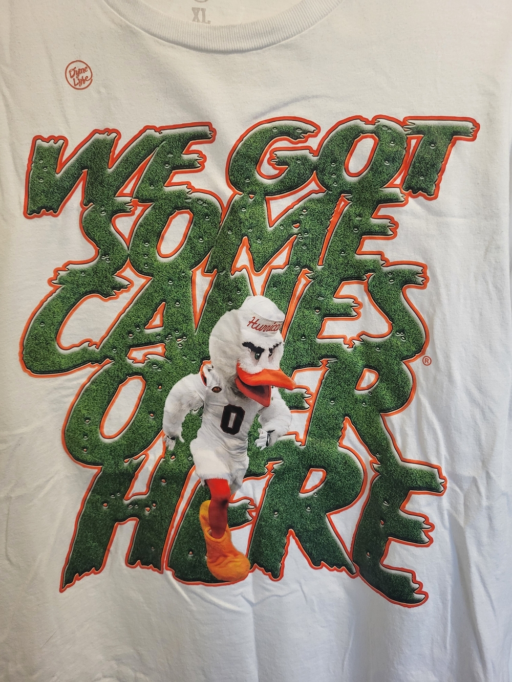 Miami Hurricanes Mascot Graphic Tee - White - Picture 7 of 8